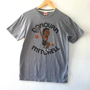 Homage Donovan Mitchell Utah Jazz‎ NBA Graphic T-Shirt Men's Size S